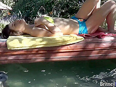 Britney Blue Get Horny and Fingering