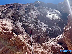 Rock Climbing Outdoor Adventure Shaky Multiple Orgasms & Creampie - Ocean Crush 21 Min