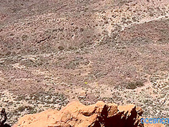 Rock Climbing Outdoor Adventure Shaky Multiple Orgasms & Creampie - Ocean Crush 21 Min