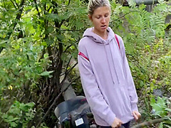 Was Caught And Fucked For Unlegal Outdoor Pissing (part 1) 7 Min With Gina Gerson