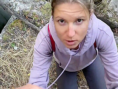 Was Caught And Fucked For Unlegal Outdoor Pissing (part 1) 7 Min With Gina Gerson