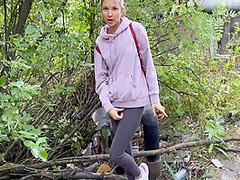Was Caught And Fucked For Unlegal Outdoor Pissing (part 1) 7 Min With Gina Gerson