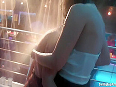 Wet Party Lesbians Fingering Quims