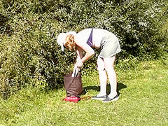 Outside Outdoors Wild Beach Naked Milf Sunbathes Masturbating Pussy. Naked In Public. First Episode