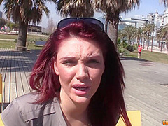 Randy Redhead Flasher W Giant Tits Picked Up