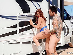 Alexis Fawx And Small Hands - Libidinous Milf Likes Hitchhiking And Se