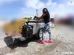 Bubble Butt Latina Gets Her Pussy Pounded Hard With Vick Valencia