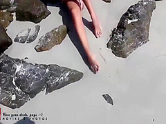 Tropical Paradise Nudist Whore On Lonely Beach Nudist Beach