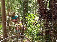 Outdoors Quickie With An Absolute Blonde Bombshell