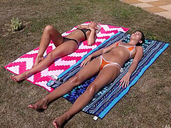 Lola Myluv, Lady Dee And Dee Dee - Randy Lesbians Amazing Outdoor Sex Video