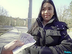 Asian Sizzler From Russia Picked Up In Public & Poved