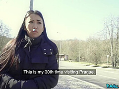 Asian Sizzler From Russia Picked Up In Public & Poved