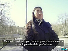 Asian Sizzler From Russia Picked Up In Public & Poved