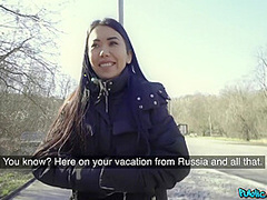 Asian Sizzler From Russia Picked Up In Public & Poved