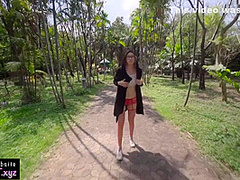 Russian 18 Yo Babe Flashing Tits And Pussy - 18 Years Old