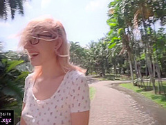 Russian 18 Yo Babe Flashing Tits And Pussy - 18 Years Old