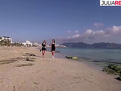German Hotties Copulated Hard By Big Dick And Facial