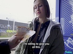 Fake Stationmaster Scores Real Amateur Tittes & Pussy