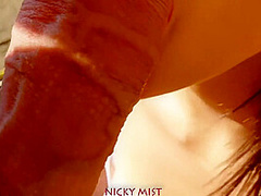 Czech Teen Brunette With Big Tits Swallows Cumhot 60 Fps 11 Min