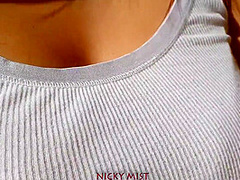 Czech Teen Brunette With Big Tits Swallows Cumhot 60 Fps 11 Min