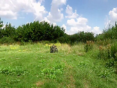 Ride Bicycles To Nature And I Fucked Her Doggy Style 12 Min