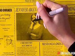 Ariana Marie In Even Nerdy Student Can Fool Around With Two Hard Cocks