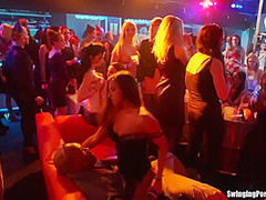 Sexy Party Chicks Fucking In The Club