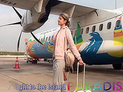 Shooting Russian Model In Paradise Turns To Into Sex - Day 1 13 Min