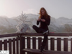 Stunning Redhead In Her First Anal Scene With Jia Lissa