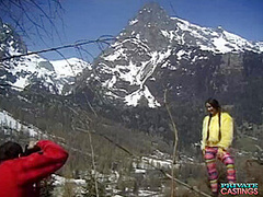 Slutty Teen Melory in the Private Casting