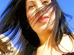 Brunette Teen With Big Boobs Squirts After Being Fucked Hard By The Sea