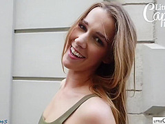 Alexis Crystal In Caught And Even More Horny - Risky Rooftop With Public Pov