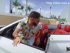 Jane Wilde - Pops Them Titties Out In Parking Lot