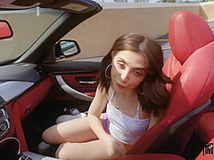 Jane Wilde - Pops Them Titties Out In Parking Lot