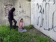 Pussy Fisted By The Milf Outdoor