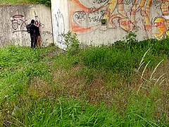 Pussy Fisted By The Milf Outdoor