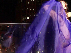 Sheer Sheet Tease