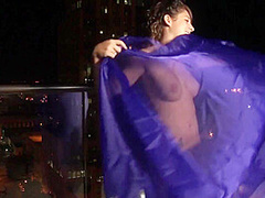 Sheer Sheet Tease