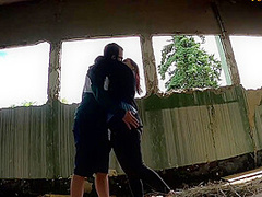 Blogger Girl Fucked A Guy In A Abandoned Place(pegging, Cum)