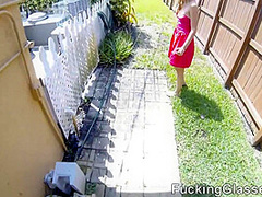 Bj On A Ride And Backyard Fuck