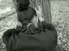 Every Halloween This Sexy Succubus Deepthroats Another Dick On A Public Trail In The Haunted Woods