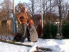 Unbelievable, The Two Of Them Fuck In The Snow