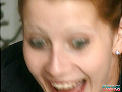 Ann Kiray, Teen, Blonde and Sexy Discovers Anal Sex in the Private Casting