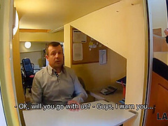 Nicole Love In Woman With Small Ass Does It With Security Officer