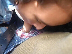 Sexy Amateur Babe Flashes And Gives Blowjob In Corn Maze Such A Risky Public Adventure