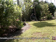 Amber Gets Naked At A Public Nature Park