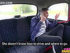 Jarushka Ross In Busty Czech Gets A Big Dick In The Backseat