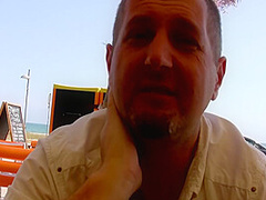 Pretty Brunette Latina Great Island Trip