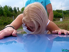 In Hardcore Outdoor Pussy Fuck - Thomas Hyka, Choky Ice And Angella Luxxx