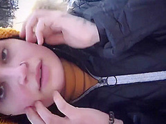 Brunette Public Blowjob Dick Stranger And Cum In Mouth - Hidden Camera 10 Min
